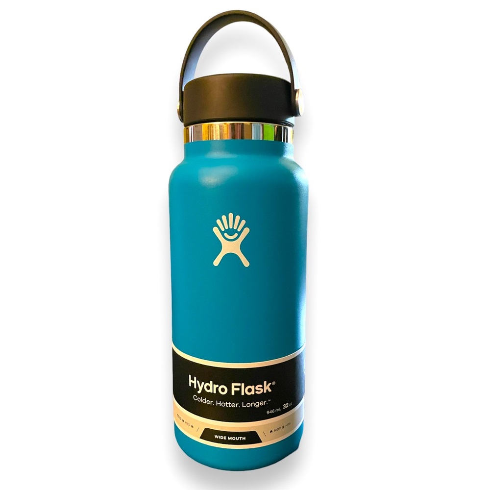 NEW Hydro Flask | Wide 32 oz. Water Bottle | Laguna Blue